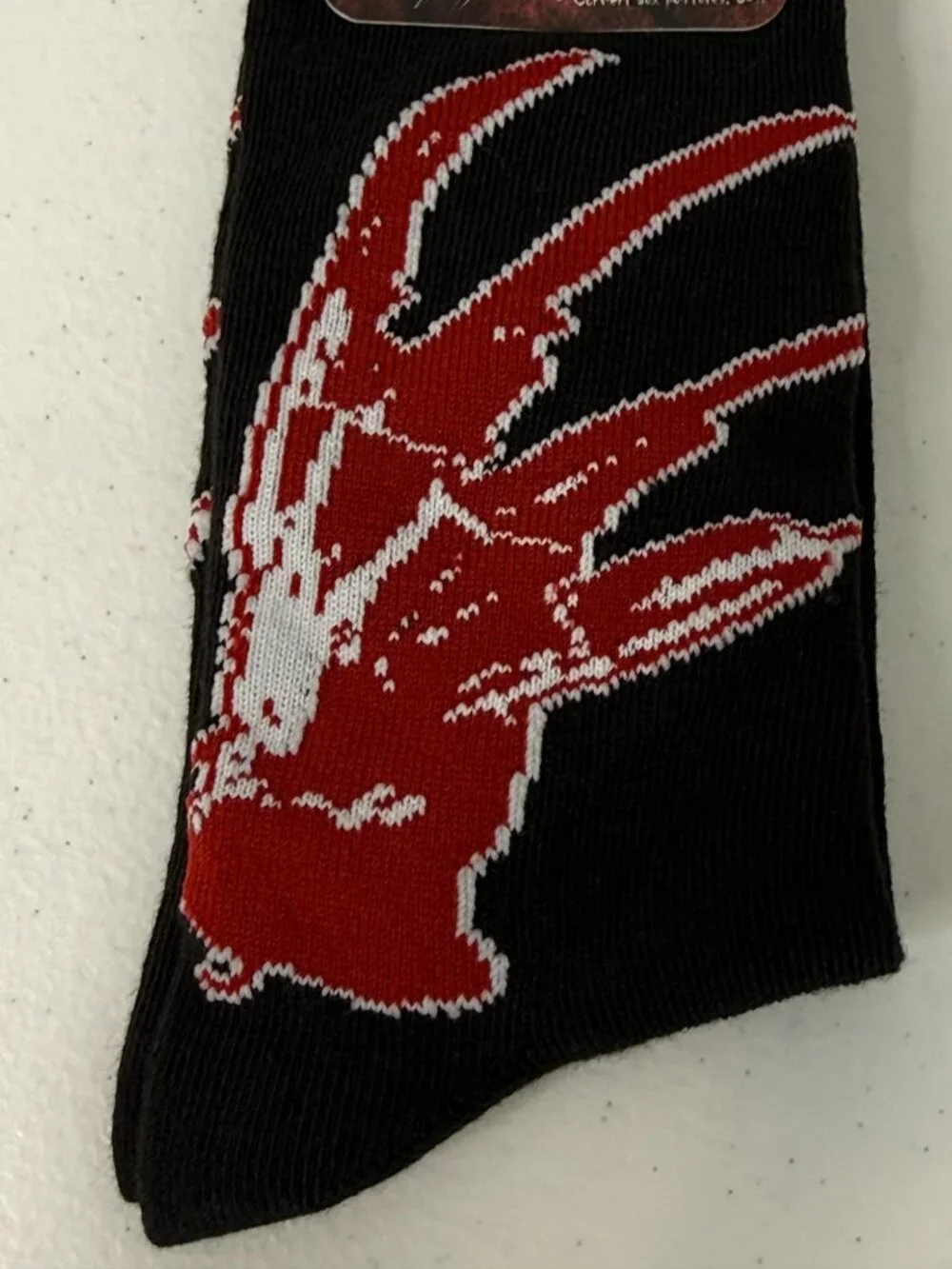 Nightmare on Elm Street Freddy Krueger Crew Socks New